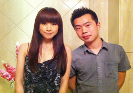 广州新航娱乐与明星合影