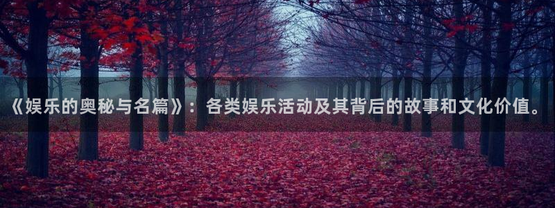 新航娱乐登录地址：《娱乐的奥秘与名篇》：各类娱乐活动及其背后的故事和文化价值。