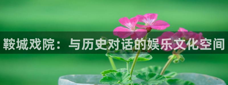 新航娱乐官网：鞍城戏院：与历史对话的娱乐文化空间